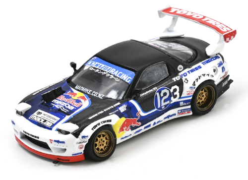 Load image into Gallery viewer, (Pre-order) INNO64 1/64 MAZDA RX-7 MAD MIKE "MADBUL Gen8" Diecast Model Car
