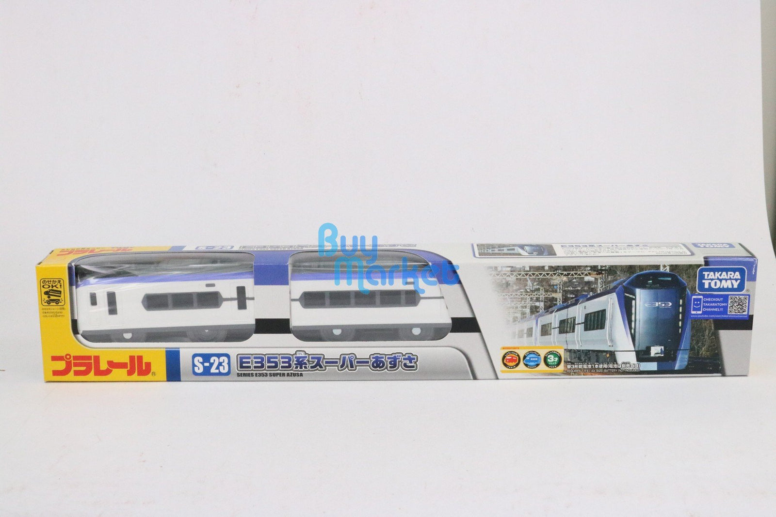Takara Tomy Plarail Motorized Toy Train S-23 E353 Super Azusa (NO Track)
