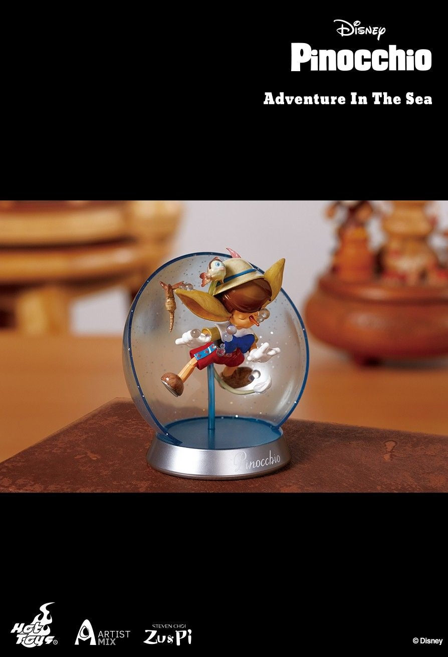Hot Toys Disney Pinocchio Fantasy Heart Song Artist Mix Collectibles Full set 6