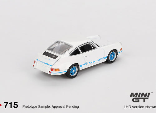 Load image into Gallery viewer, Mini GT #715 1/64 Porsche 911 Carrera RS 2.7 Grand Prix White LHD
