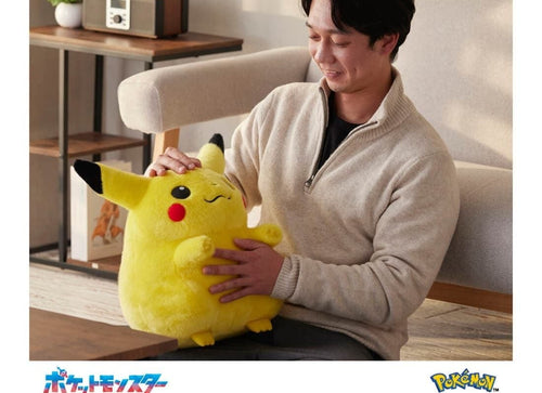 Load image into Gallery viewer, Takara Tomy Pokemon Plush - 30th Anniversary Come Back Pikachu 1/1 Asia Ver.

