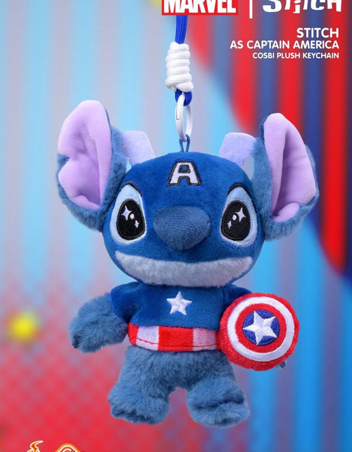 Load image into Gallery viewer, Hot Toys Marvel Stitch Cosbi Plush Keychain Collection (Full set of 6)
