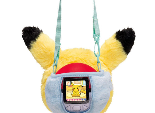 Load image into Gallery viewer, Takara Tomy Pokemon Pokenade Poke Ball Pikachu Friends with Pouch Set
