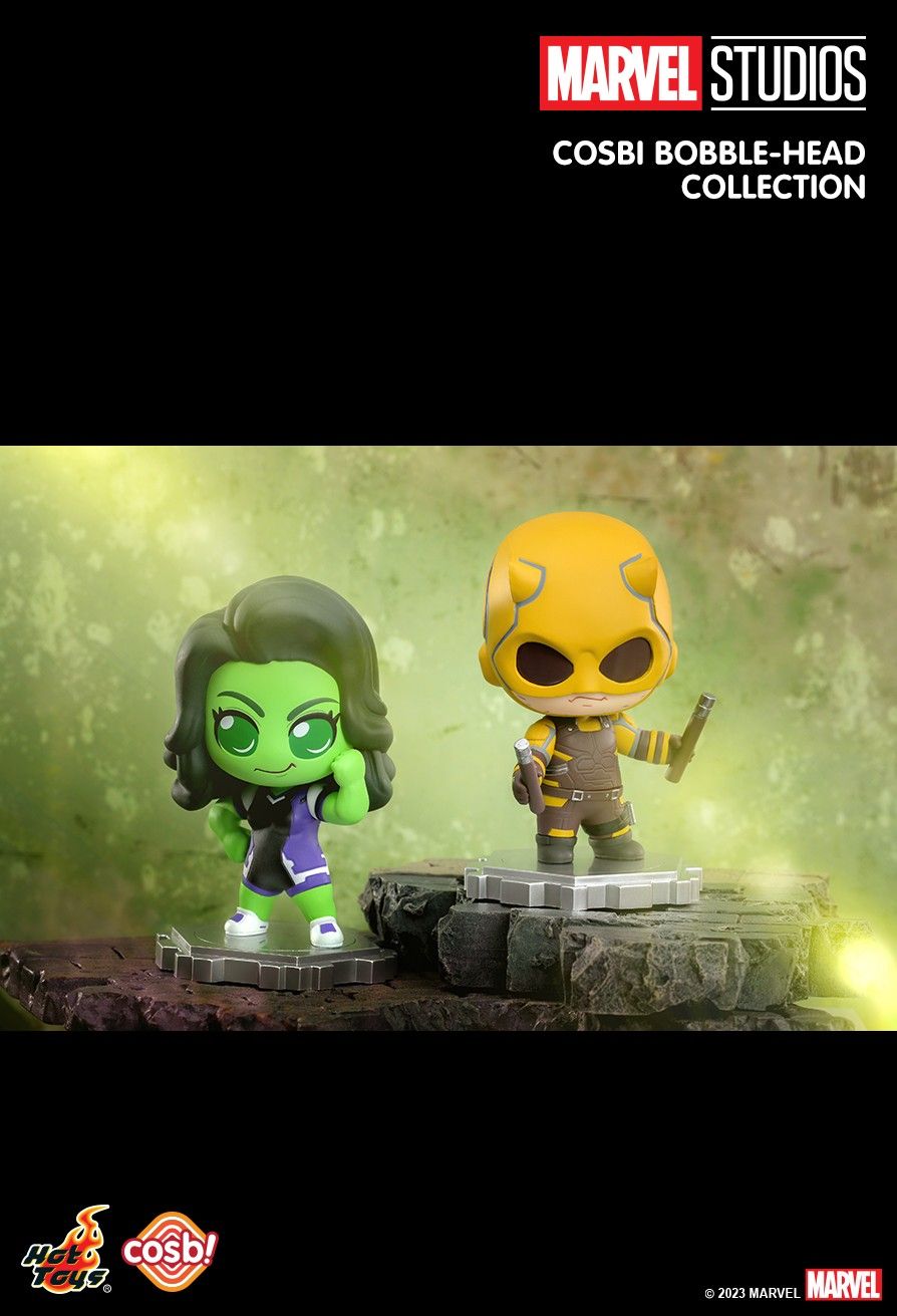 Hot Toys Marvel Studio Disney+ Cosbi Bobble-Head Collection (Series 2) SET of 8