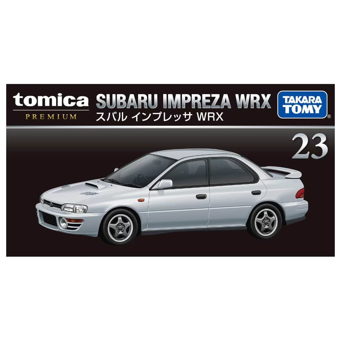 Tomica Premium Diecast Model Car No.23??/61 Subaru Impreza WRX