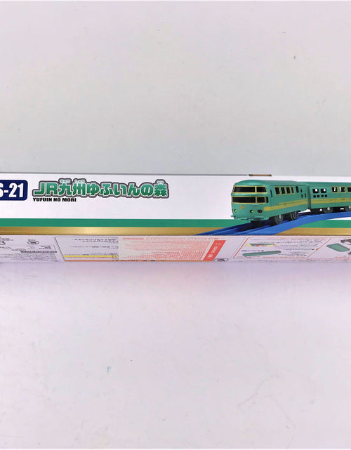 Load image into Gallery viewer, Takara Tomy Plarail Train S-21 Series JR Kyushu Yutuinnomon Motorised Model
