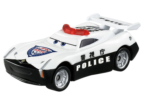 Load image into Gallery viewer, Takara Tomy Tomica PIXAR CARS C-20 Jackson Storm (Police car type) 6cm Model car
