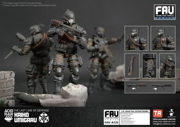 Acid Rain x Toy Alliance FAV-A125 Kaiho Umigaru Action Figure