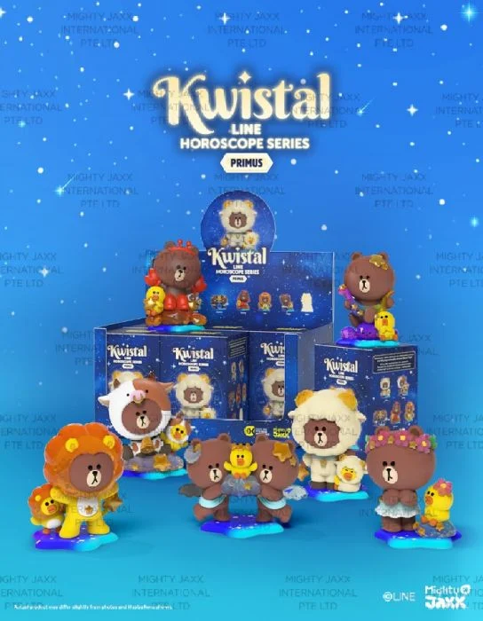 Mighty JAXX Kwistal LINE Horoscope Series Primus BLIND BOX Full Set