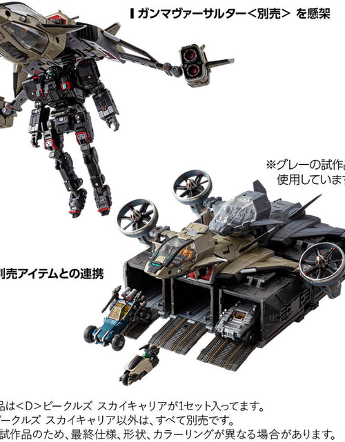 Load image into Gallery viewer, Takara Tomy DIACLONE D-08 &lt;D&gt; VEHICLES SKY CARRIER #939160

