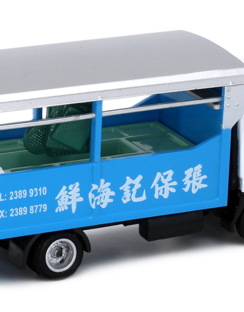 Load image into Gallery viewer, Tiny City 101 Die-cast Model Car - Mitsubishi Fuso Canter Aquatic Products Truck
