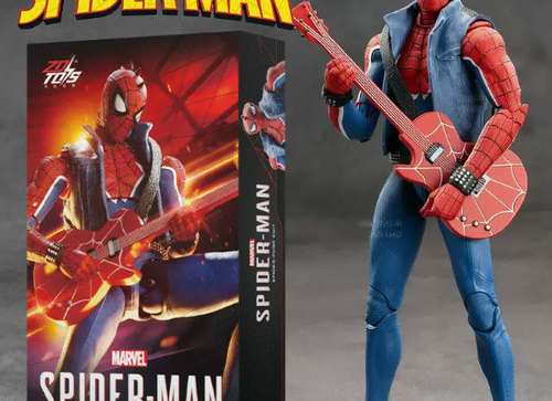 Load image into Gallery viewer, ZD Toys Marvel Avengers 1/10 Spider-Man Punk Spider Action Figure Set
