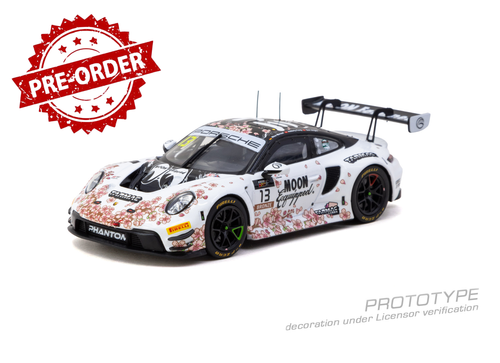 Load image into Gallery viewer, (Pre-order) Tarmac Works 1/43 Porsche 911 GT3 R Suzuka 1000km Intercontinental
