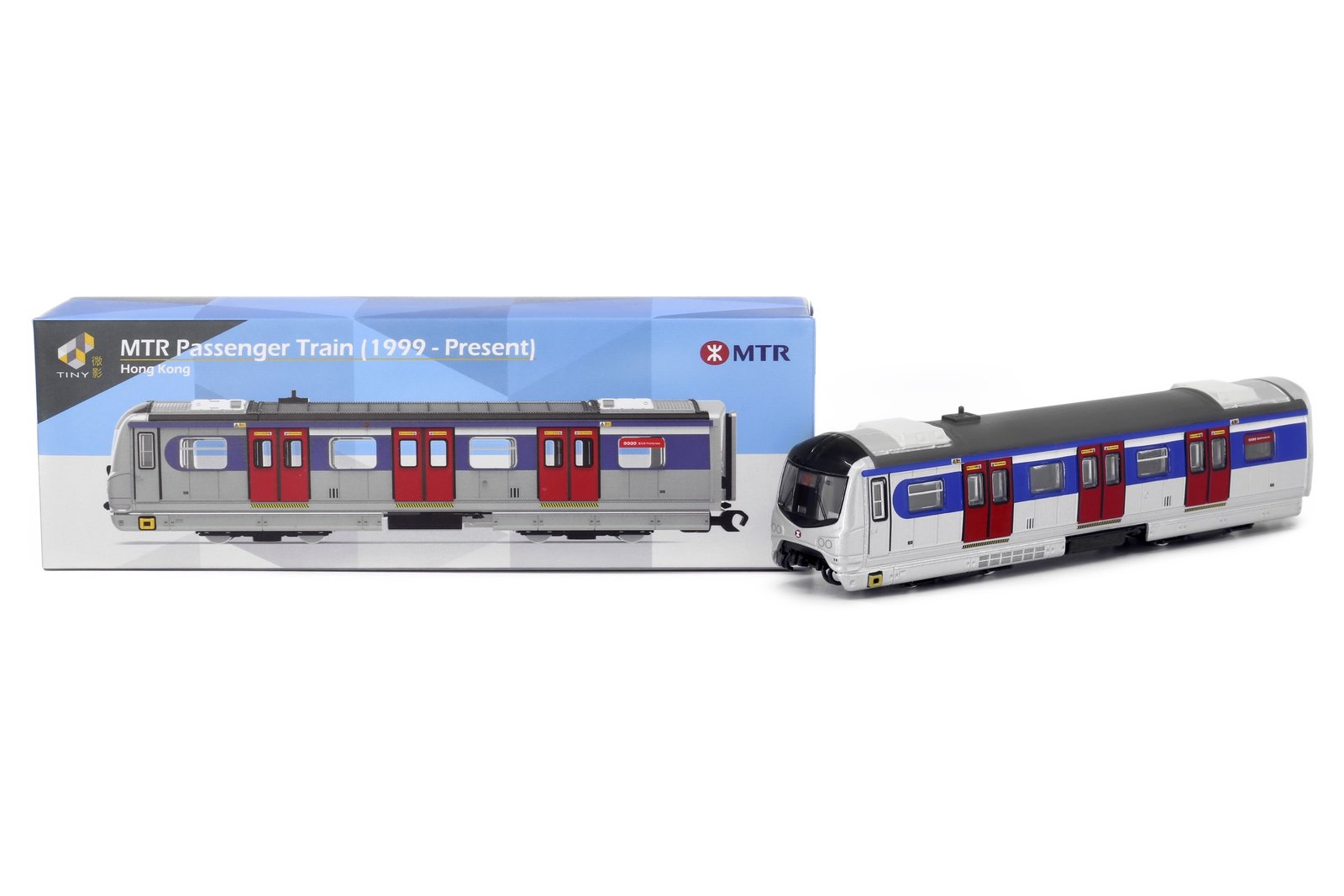 Tiny City MTR09 Die-cast Model Car - MTR Passenger Train (East Rail Line)