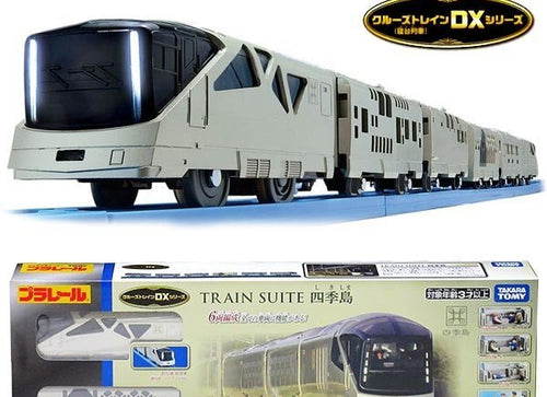Load image into Gallery viewer, Takara Tomy Plarail Train Cruise Train DX Suite Shikishima Motorised toy
