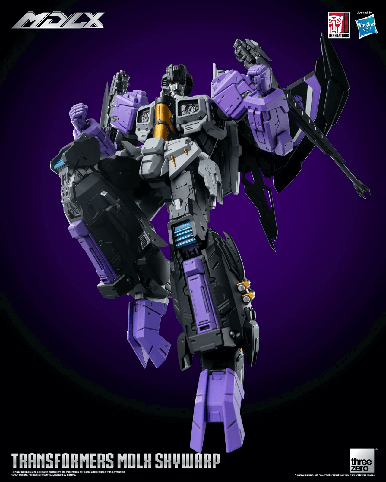 Threezero Transformers MDLX Action Figure Skywarp 20 CM