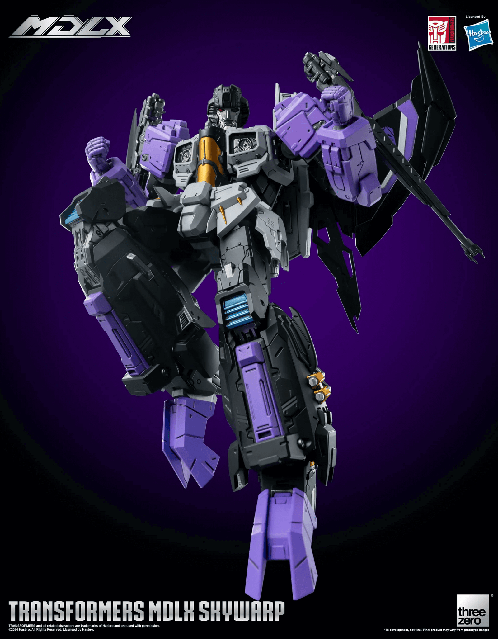 Threezero Transformers MDLX Action Figure Skywarp 20 CM