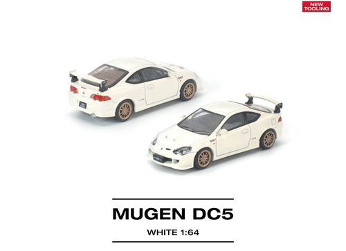 Load image into Gallery viewer, (Pre-order) POP RACE 1/64 HONDA DC5 MUGEN WHITE Diecast Model Car
