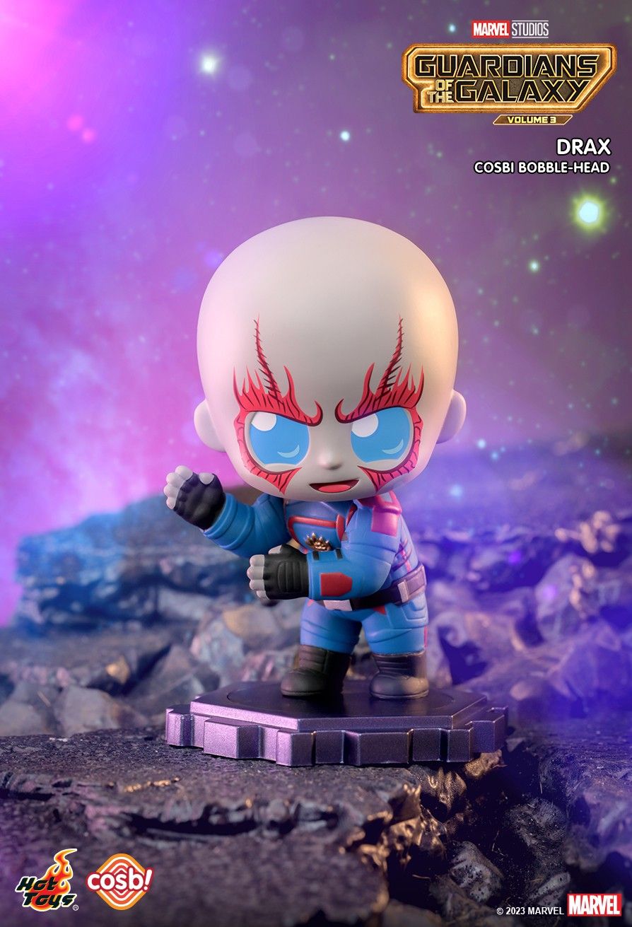 Hot Toys Marvel GUARDIANS OF THE GALAXY Vol.3 Cosbi Bobble-Head (SET of 8)