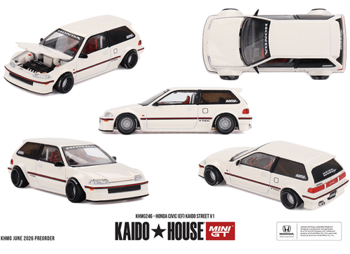 Load image into Gallery viewer, (Pre-order) Mini GT x Kaido House Honda Civic (EF) Kaido House V1 #KHMG246
