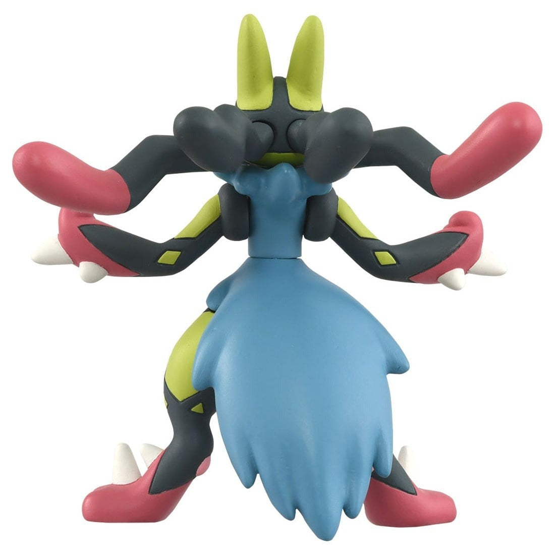 Takara Tomy Pokemon Monster Collection Yellow Mega Lucario Mini Figure