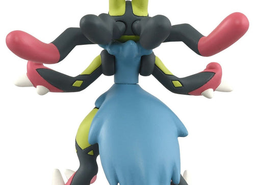 Load image into Gallery viewer, Takara Tomy Pokemon Monster Collection Yellow Mega Lucario Mini Figure

