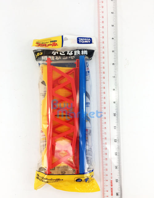 Load image into Gallery viewer, Takara Tomy Plarail Railway Train Accessories J-03 Iron Bridge Track Toys Japan
