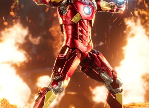 Load image into Gallery viewer, ZD Toys Marvel Avengers 1/10 Iron Man MK11 Action Figure Set
