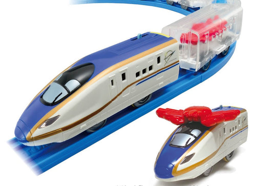 Load image into Gallery viewer, Takara Tomy Plarail Train - Seafood Delivery Train E7 Motorized Train
