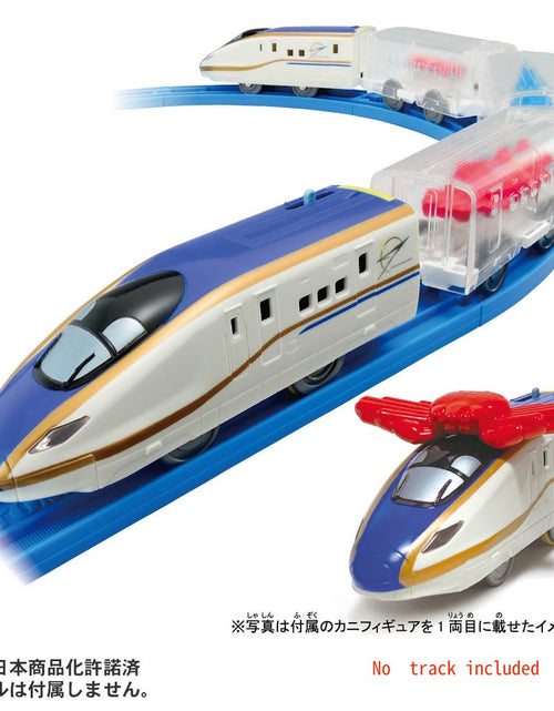 Load image into Gallery viewer, Takara Tomy Plarail Train - Seafood Delivery Train E7 Motorized Train

