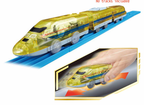 Load image into Gallery viewer, Takara Tomy Plarail Train - Kinetic Engine 923 Dr. Yellow Motorized Train
