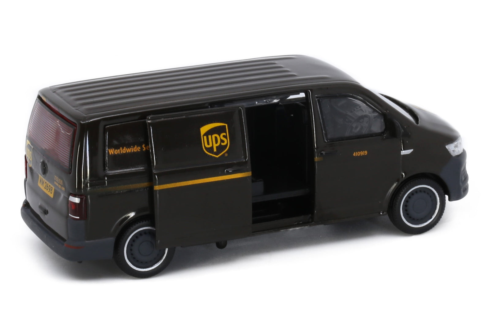 Tiny City 125 1/64 Die-cast Model Car - Volkswagen T6 Transporter UPS
