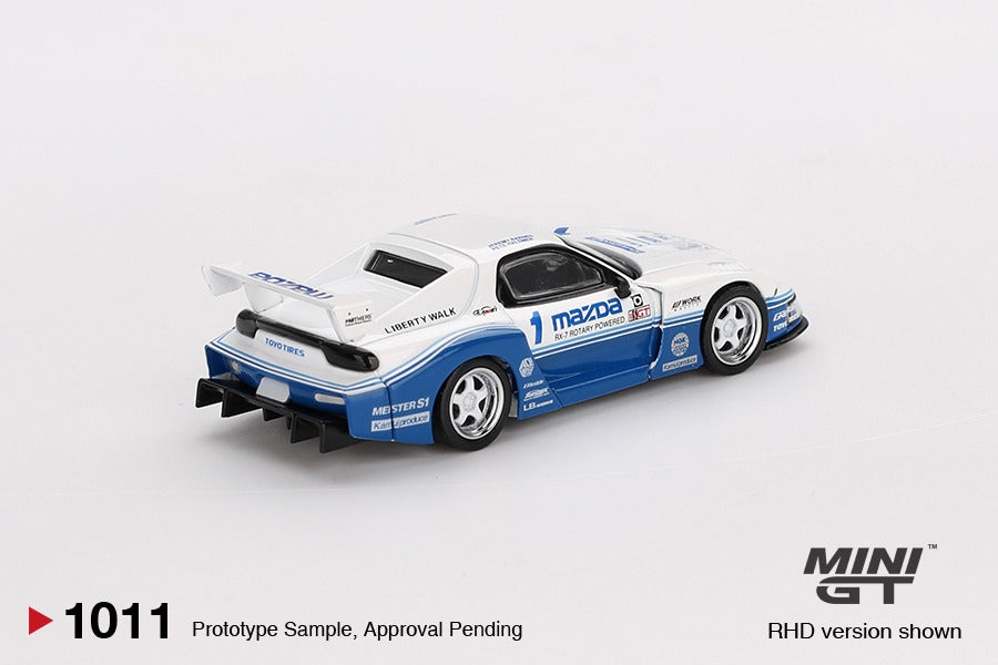 Mini GT #1011 MAZDA RX-7 LB-Super Silhouette IMSA Diecast Model Car