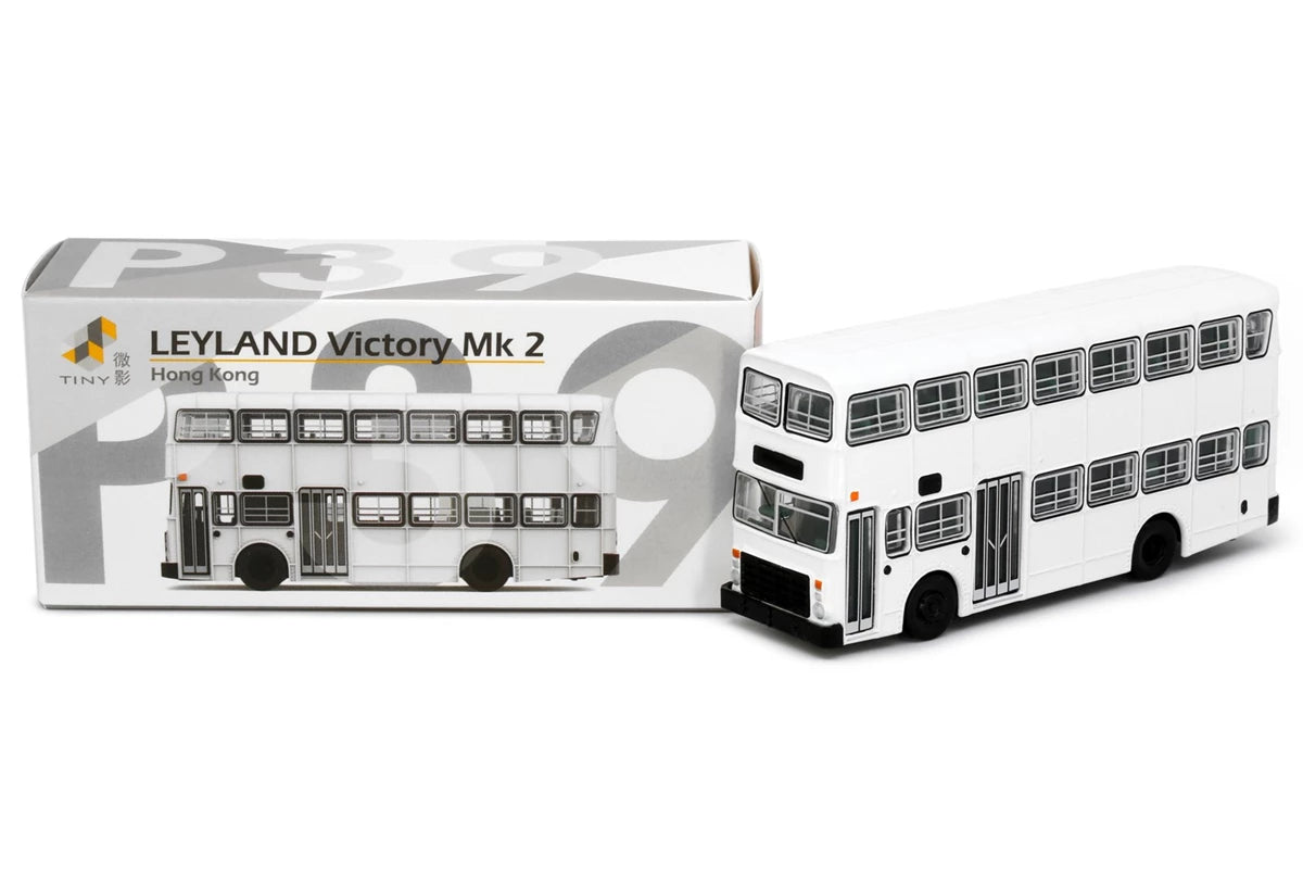 Tiny City Hong Kong P39 Die-cast Model Car - 1/110 LEYLAND Victory Mk 2 Bus