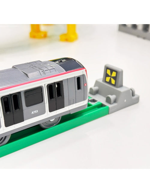 Load image into Gallery viewer, Takara Tomy Plarail Hong Kong MTR Passenger Train Kwun Tong Line Q Set
