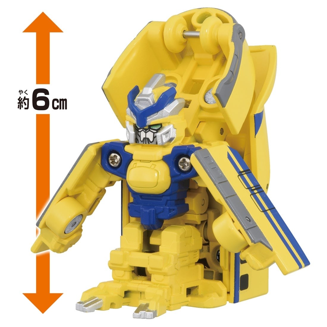 Takara Tomy Shinkansen Deformation Robot SHINKALION CW Quick Change! Dr. Yellow