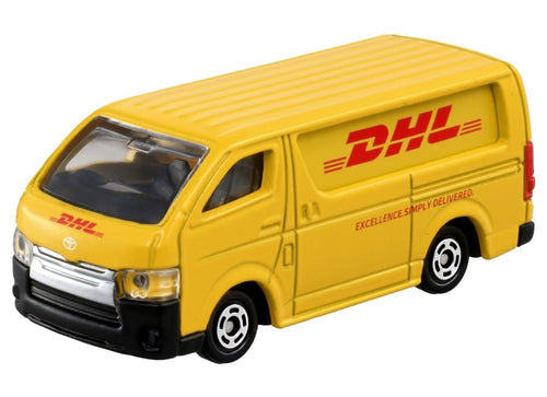 Load image into Gallery viewer, Takara Tomy Tomica 1/64 No.102 DHL Delivery Truck Diecast Model Car
