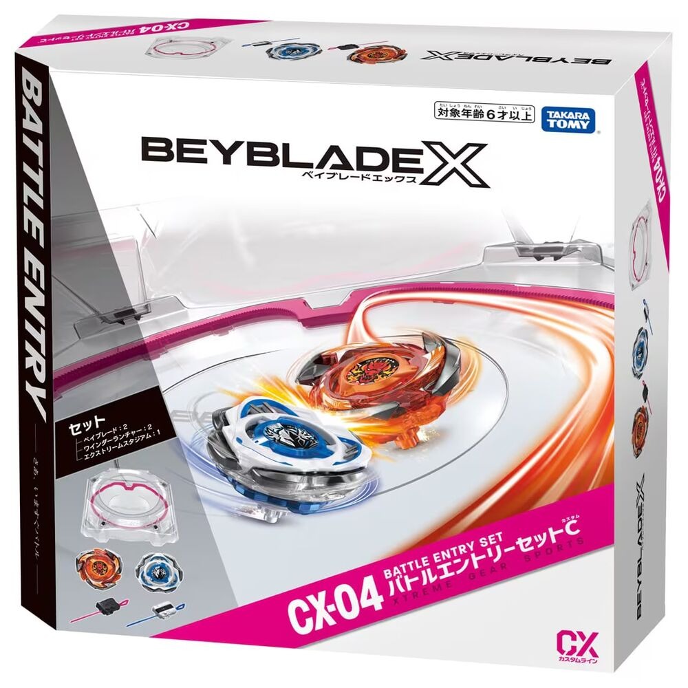 Takara Tomy Beyblade X CX-04 Battle Entry Set C