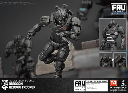 Load image into Gallery viewer, Acid Rain x Toy Alliance FAV-A136 Abaddon Reborn trooper Figure Set
