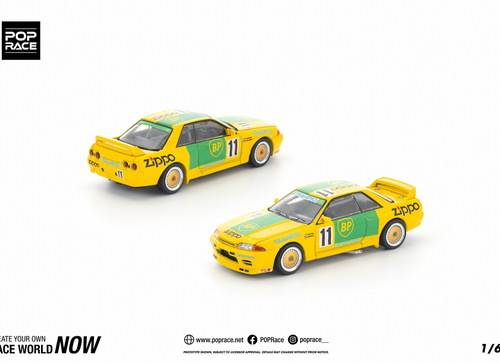 Load image into Gallery viewer, (Pre-order) POPRACE 1/64 GT-R R32 GROUP A 1992 Diecast Model Car
