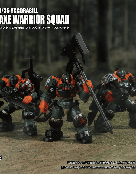 TOYS ALLIANCE ARCHECORE ARC-25 YGGDRASILL AXE WARRIOR SQUAD FIGURE