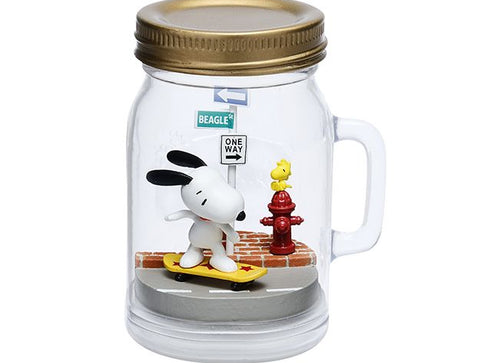 Load image into Gallery viewer, Re-Ment Snoopy &amp; Woodstock Terrarium On Vacation Figure (Set of 6)
