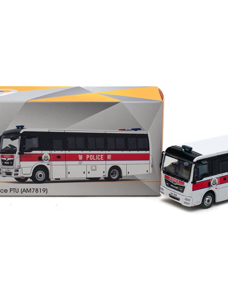 Tiny City Die-cast Model Car - HKP07 1/76 MAN TGL Hong Kong Police (AM7819)
