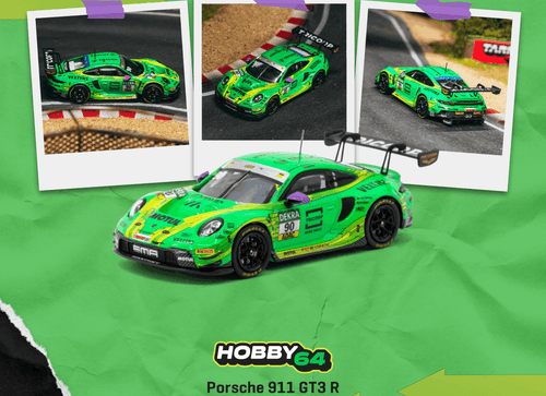 Load image into Gallery viewer, (Pre-order) Tarmac Works 1/64 Porsche 911 GT3 R DTM Champion 2025 Ayhancan Güven
