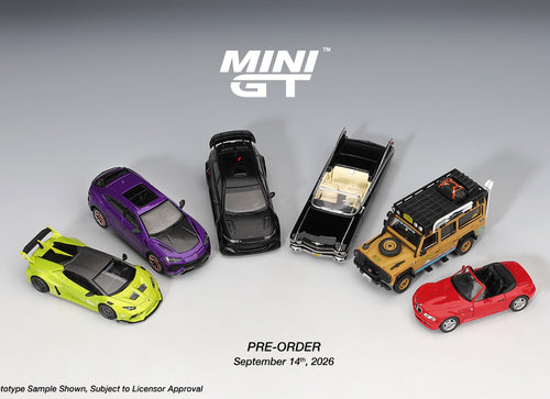 Load image into Gallery viewer, (Pre-order) Mini GT #1377 Lamborghini Huracán LB★WORKS Lime Metallic RHD
