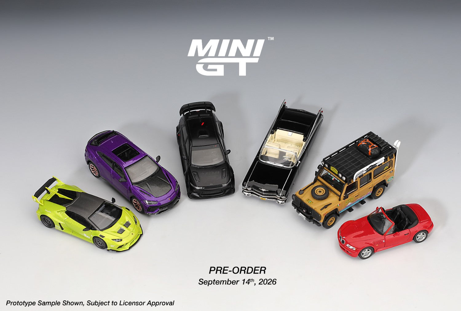 (Pre-order) Mini GT #1381 Lamborghini Urus Performante Viola Pasifae RHD