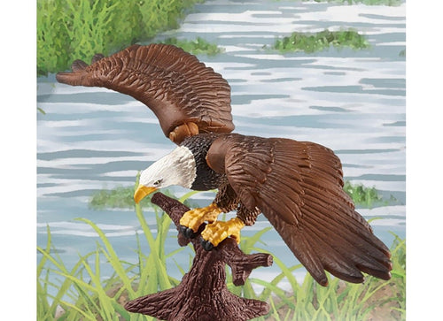 Load image into Gallery viewer, Takara Tomy ANIA Animal AS-05 Bald Eagle Mini Action Figure Eductional Toy Japan
