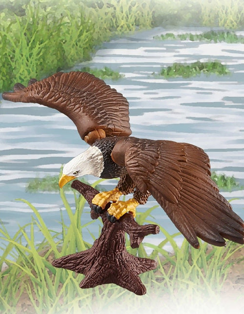 Load image into Gallery viewer, Takara Tomy ANIA Animal AS-05 Bald Eagle Mini Action Figure Eductional Toy Japan
