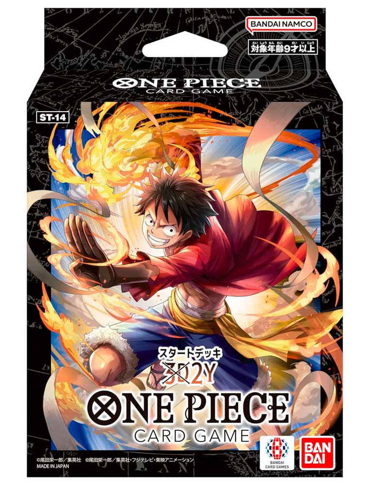 Bandai ONE PIECE CARD GAME Start Deck 3D2Y Card Game [ST-14]