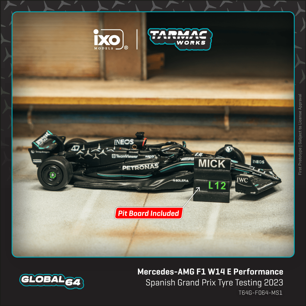 Tarmac Works 1:64 Mercedes-AMG F1 W14 E Performance  Spanish Grand